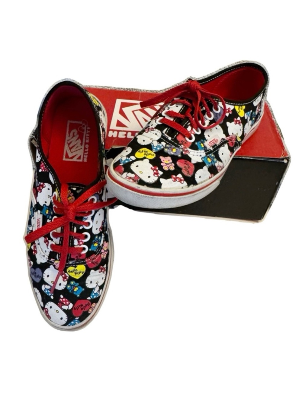Vans Hello Kitty Shoes Size 6